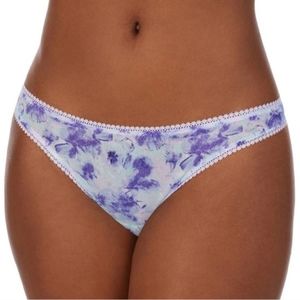 NWOT ON GOSSAMER Triple Mesh Thong Hip G Thong Violet Dream, size S/M
